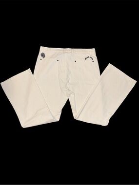Darc Sport Cream Hoffa Flare Pants Size: 36 NWT
